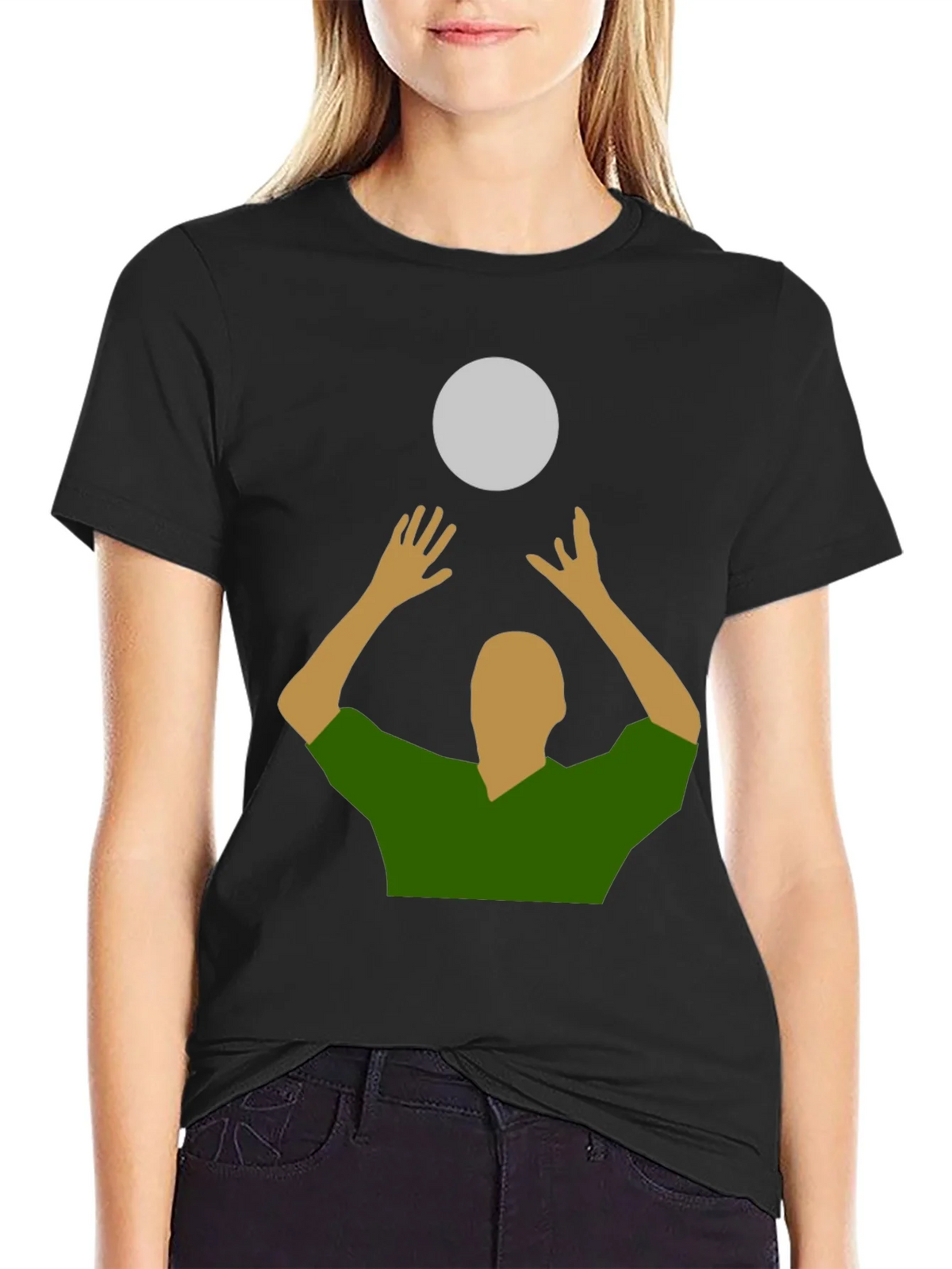 Volleyball Graphic Tee - Sporty Design Casual Wear product image 1