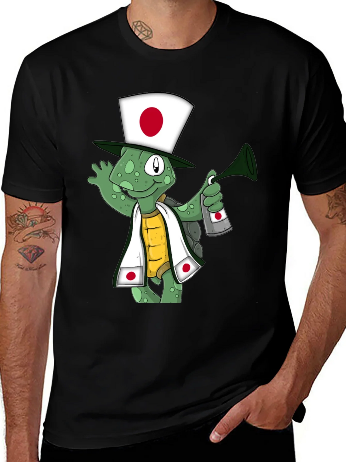 Festive Turtle Graphic Tee product image 1