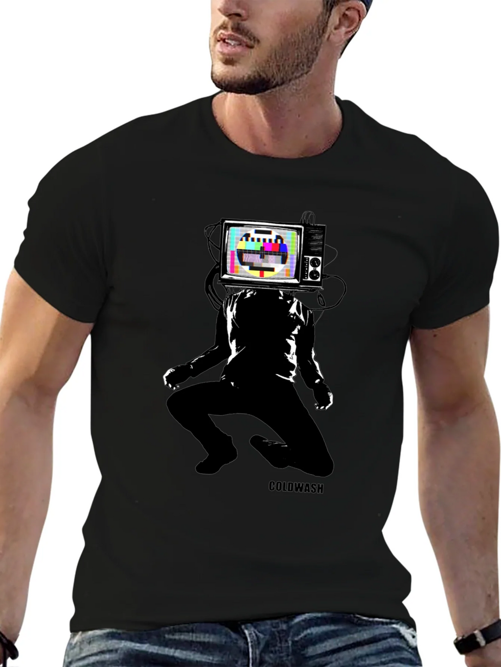 TV Head T-Shirt - Coldwash product image 6
