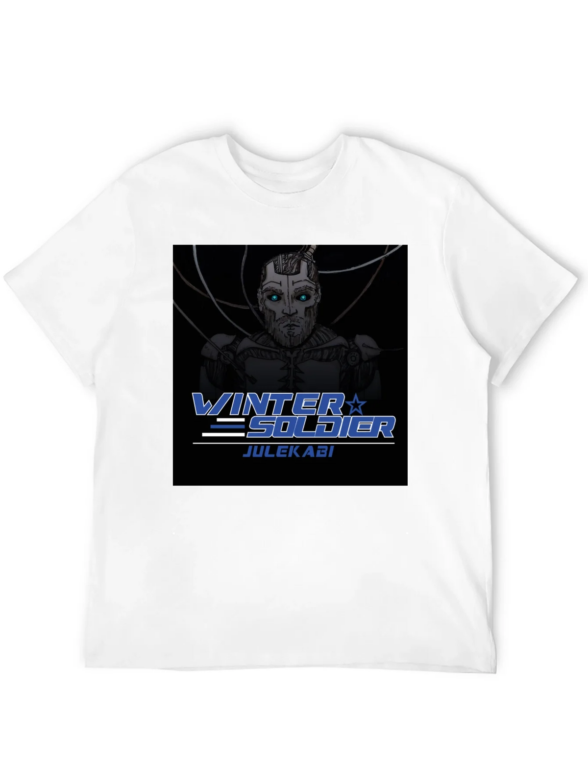 Winter Soldier Julekabi Black T-Shirt product image 11