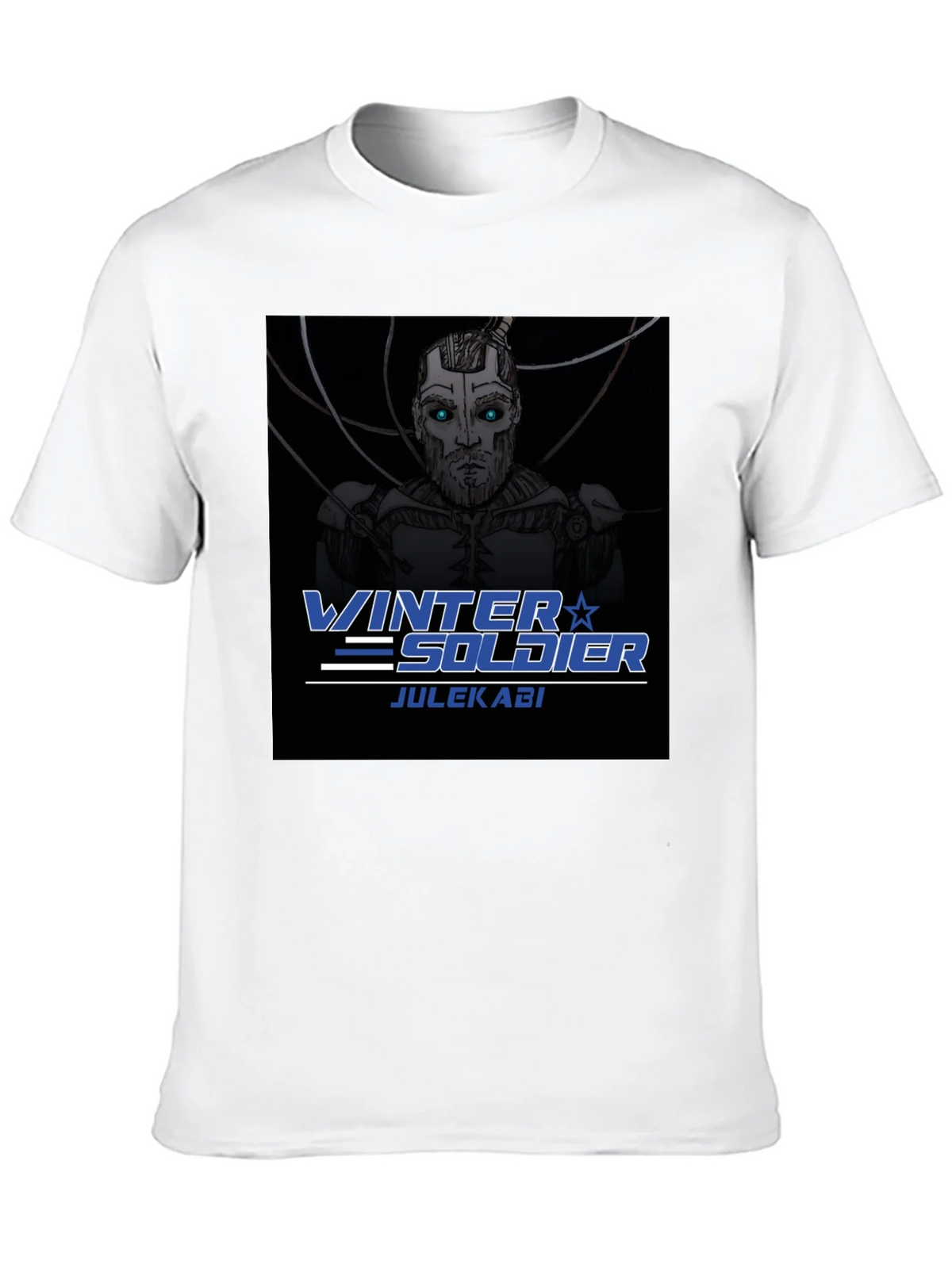 Winter Soldier Julekabi Black T-Shirt product image 9