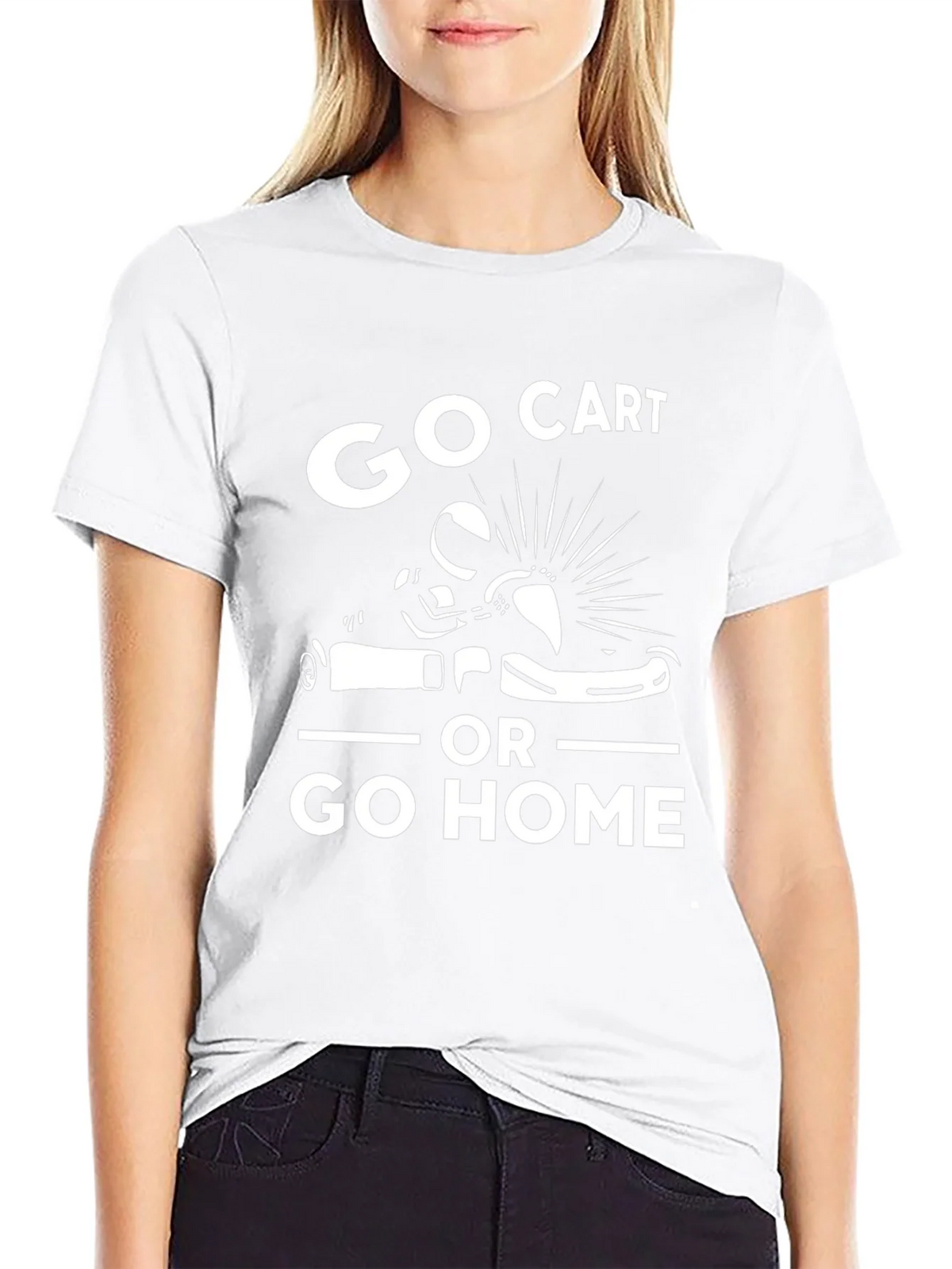 Go Cart or Go Home Graphic Tee - Racing Kart T-Shirt product image 7