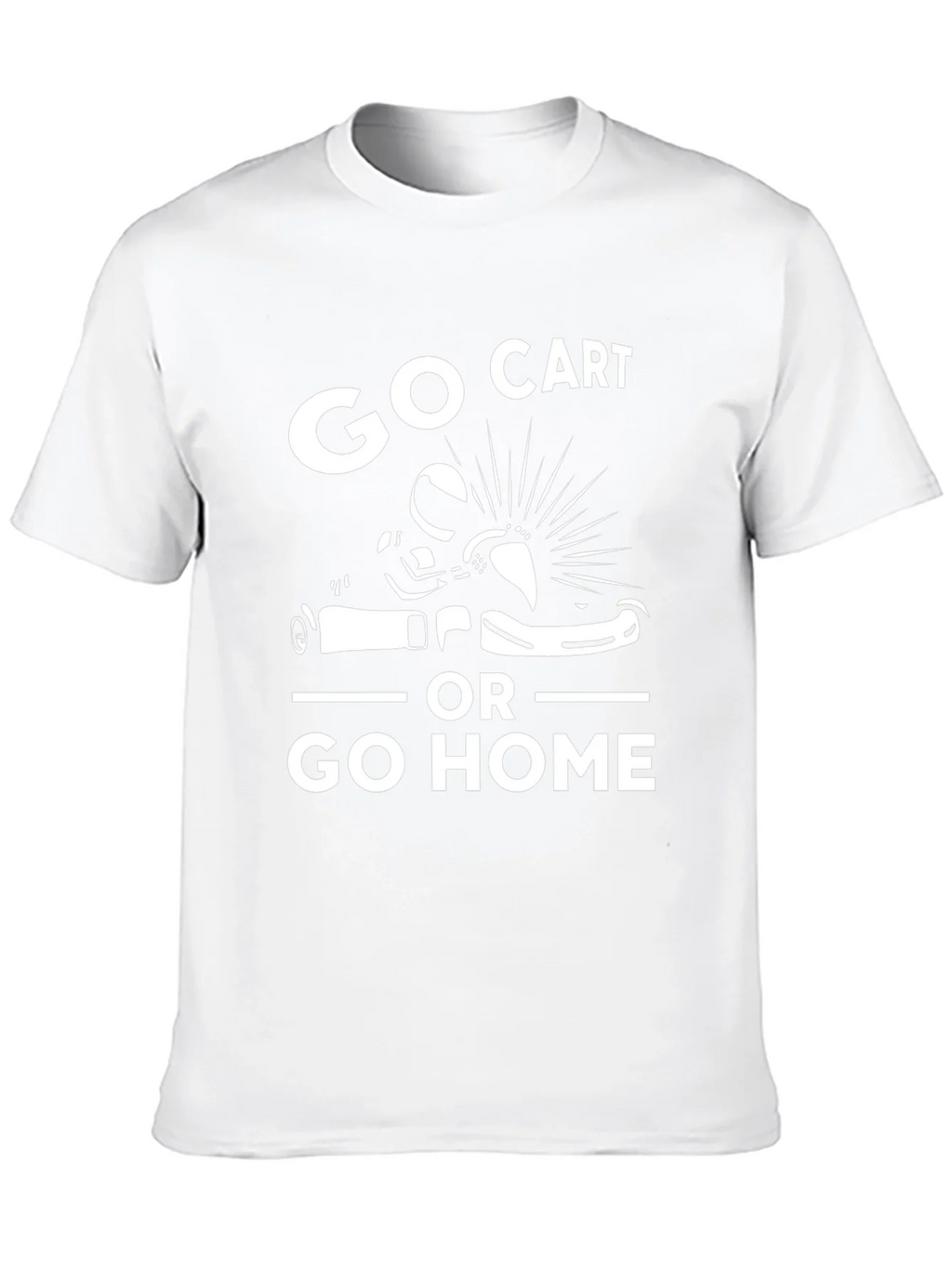 Go Cart or Go Home Graphic Tee - Racing Kart T-Shirt product image 8