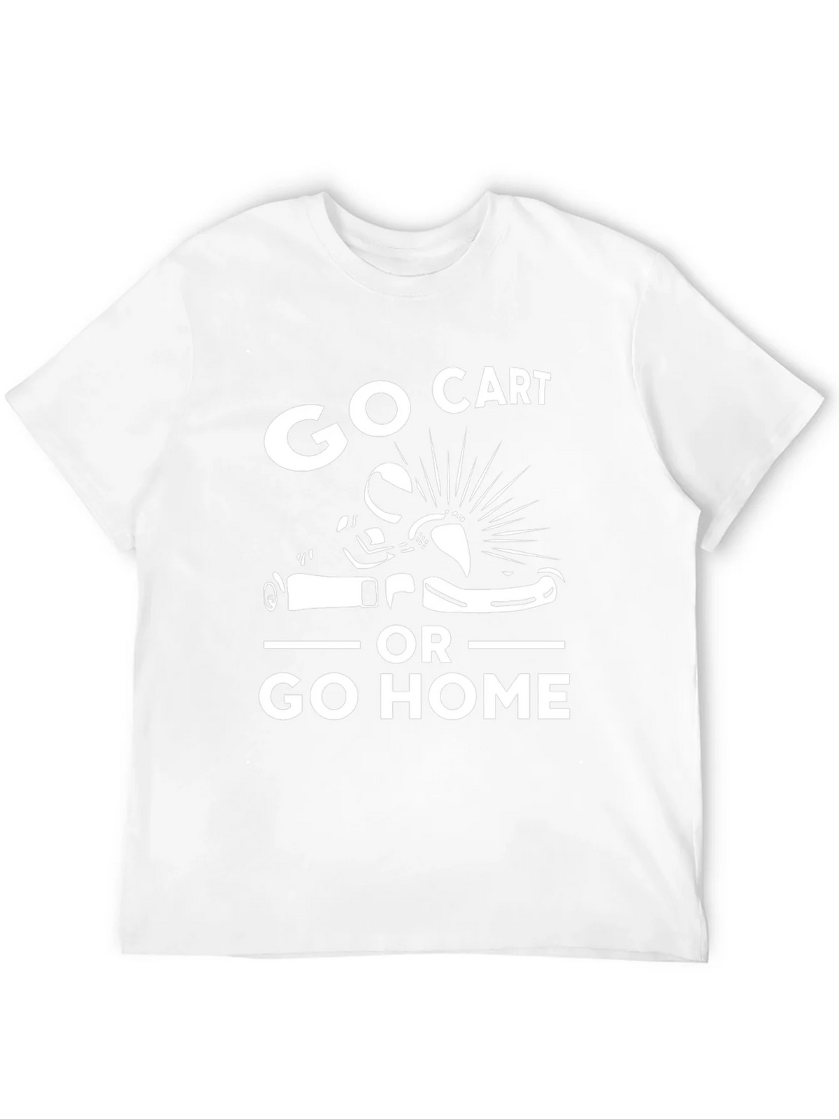 Go Cart or Go Home Graphic Tee - Racing Kart T-Shirt product image 10