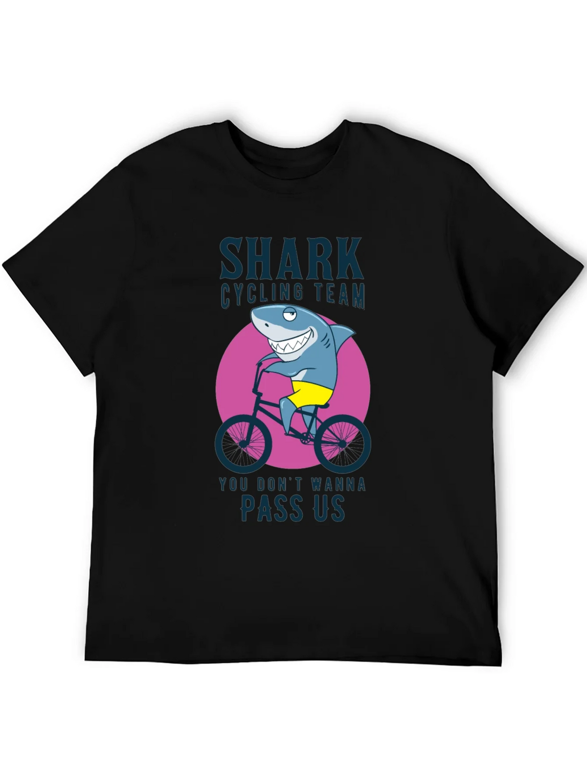 Shark Cycling Team Graphic Tee - Ride in Style! product image 3