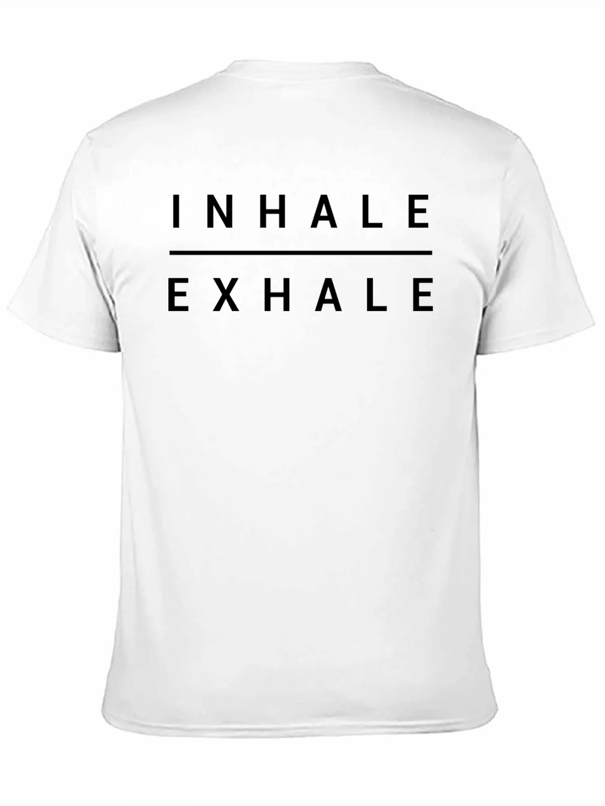 Inhale Exhale Black Graphic Tee product image 10