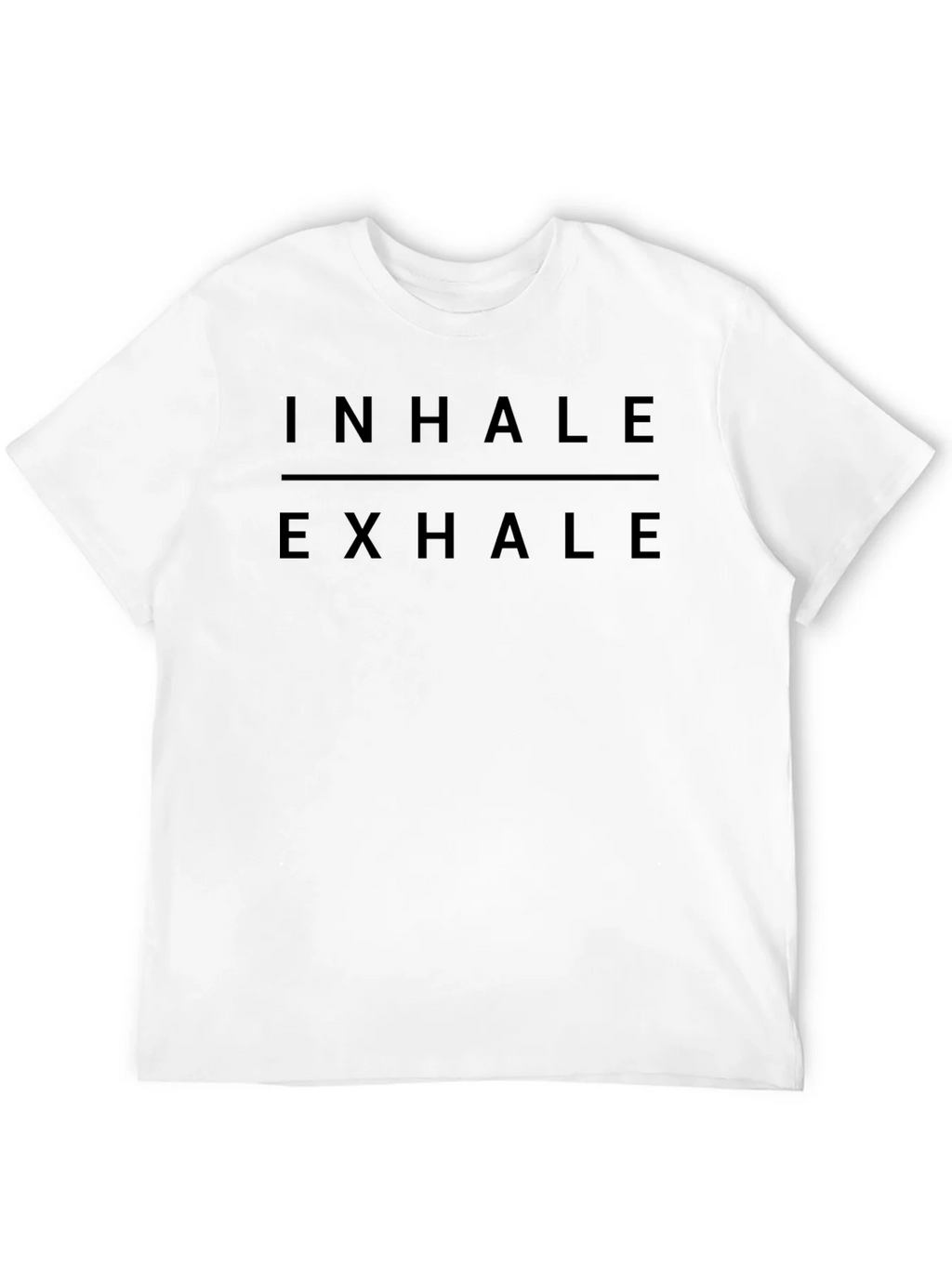 Inhale Exhale Black Graphic Tee product image 11