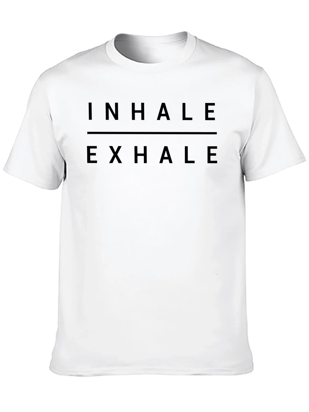 Inhale Exhale Black Graphic Tee product image 9