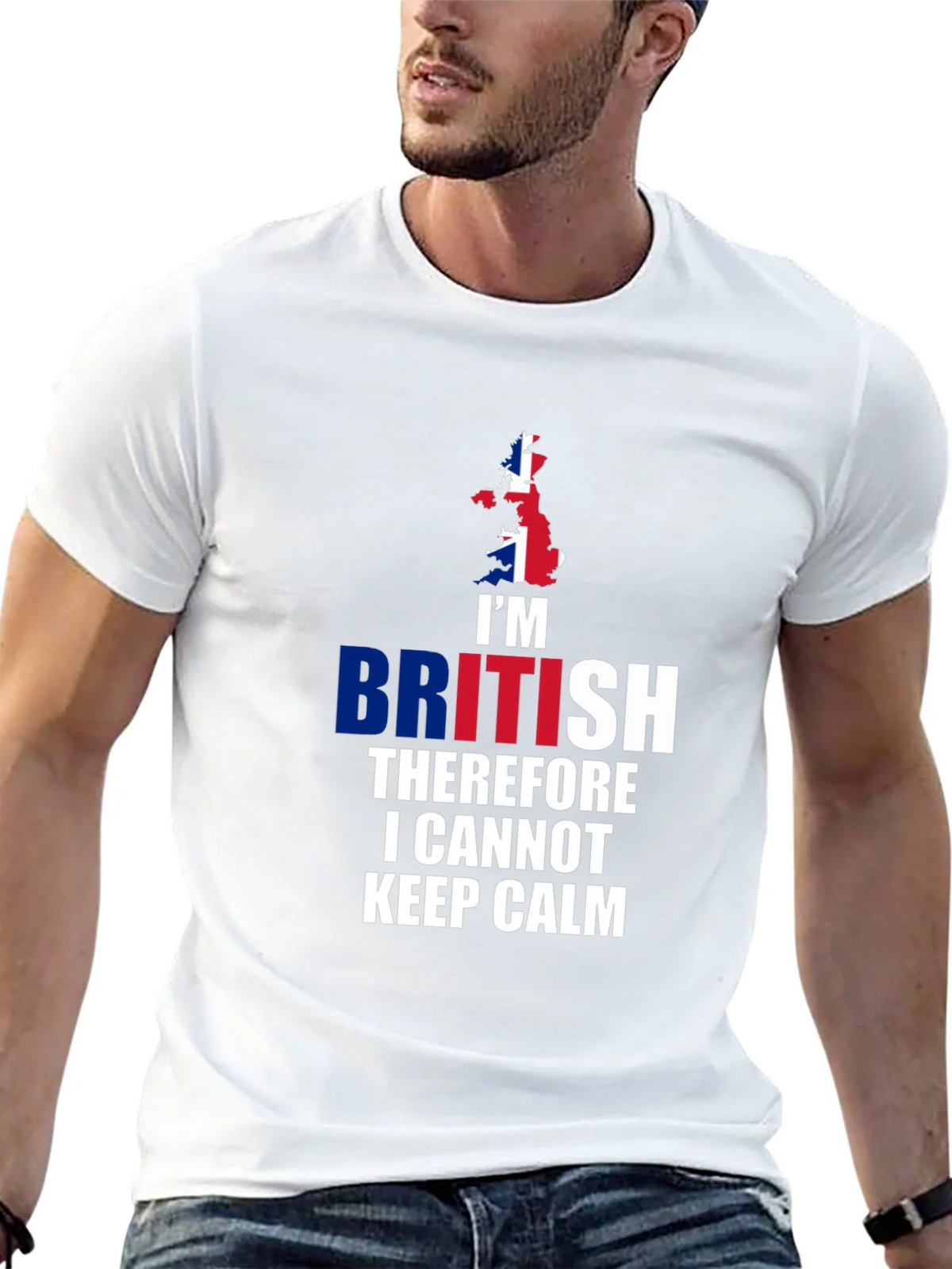 British Pride T-Shirt - I Cannot Keep Calm! product image 3
