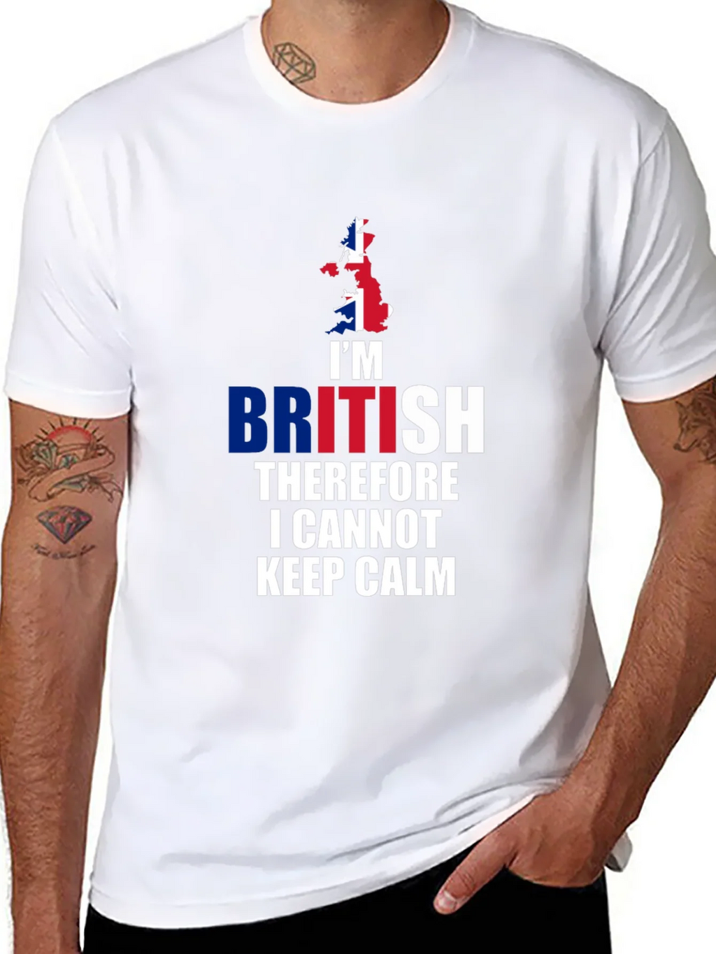 British Pride T-Shirt - I Cannot Keep Calm! product image 2