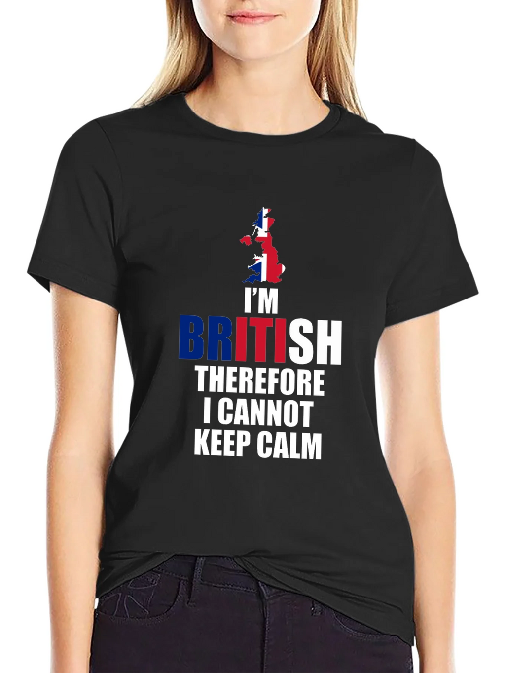 British Pride T-Shirt - I Cannot Keep Calm! product image 1