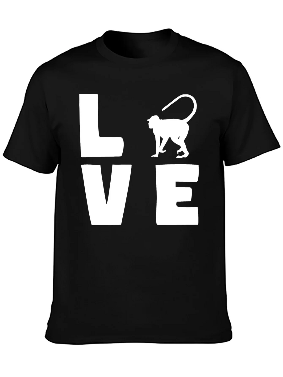 Love Monkey Graphic Tee - Mens Black T-Shirt product image 3