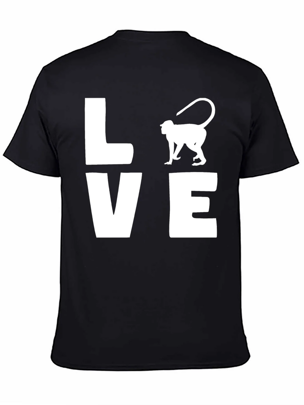 Love Monkey Graphic Tee - Mens Black T-Shirt product image 4