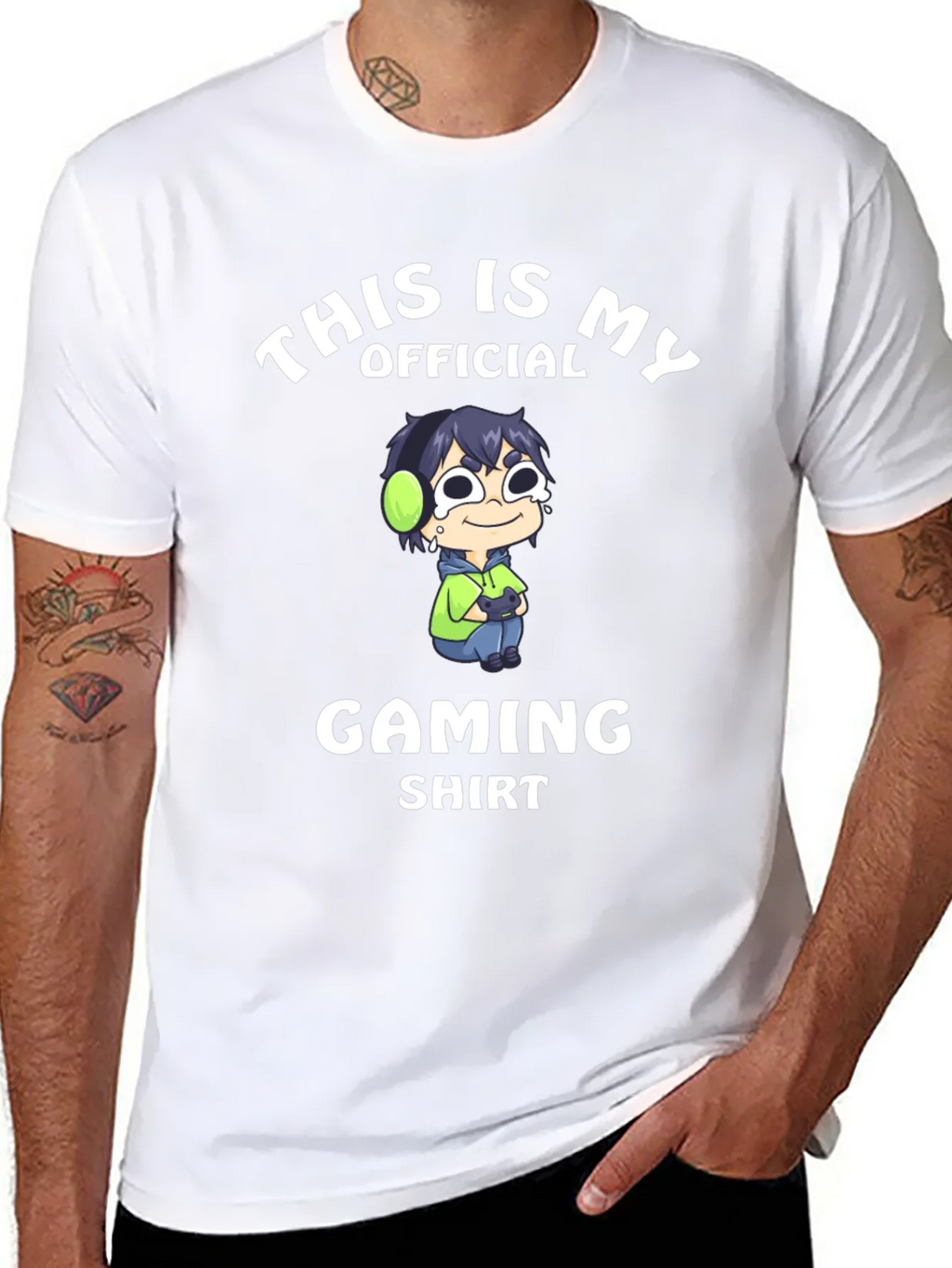 Gaming Shirt - This Is My Official - Funny Gamer T-Shirt product image 6