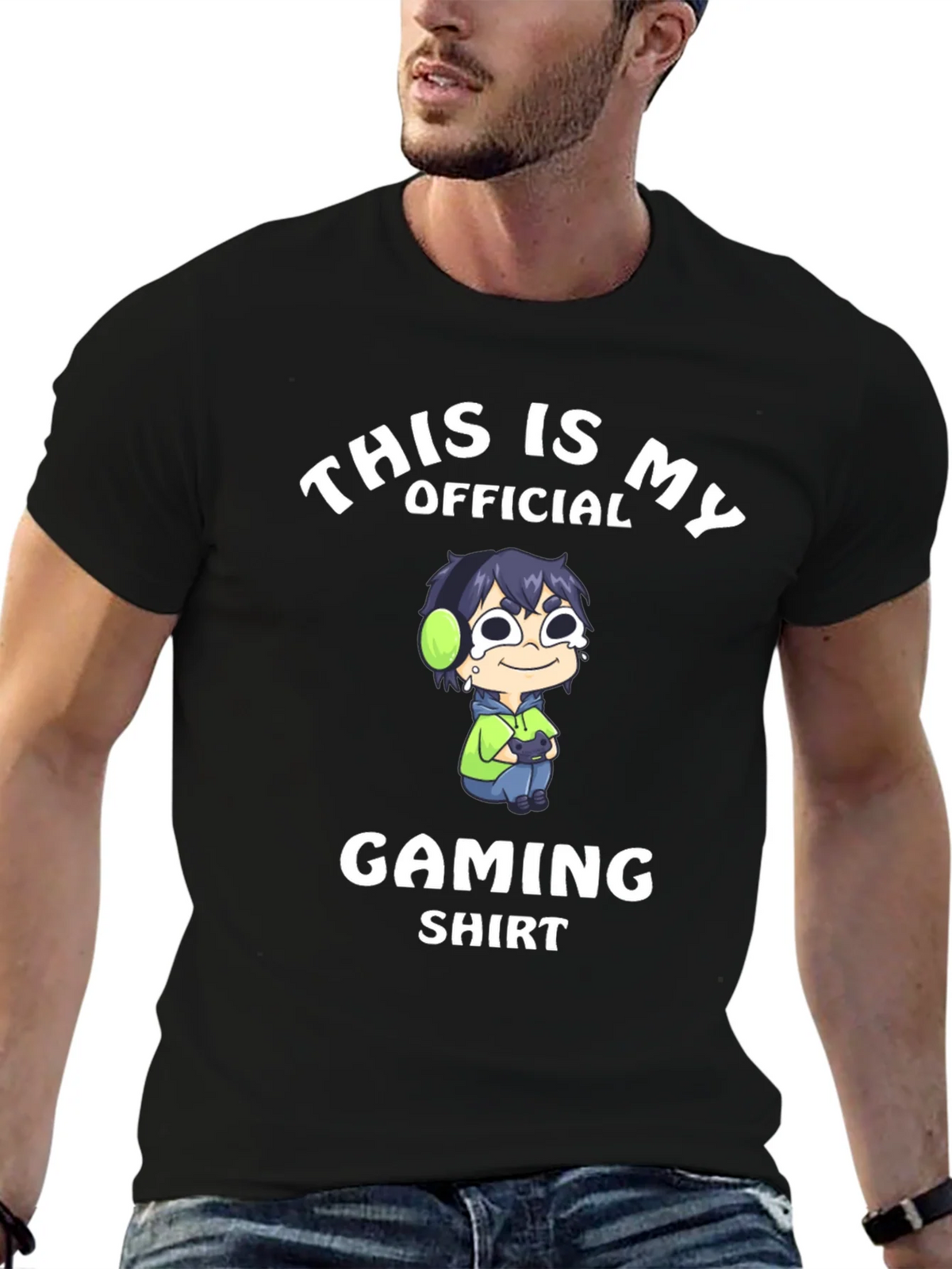 Gaming Shirt - This Is My Official - Funny Gamer T-Shirt product image 5
