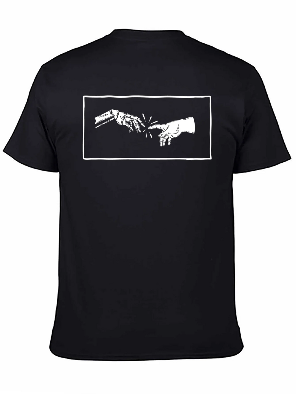 Creation of Adam Robot Hand T-Shirt product image 1