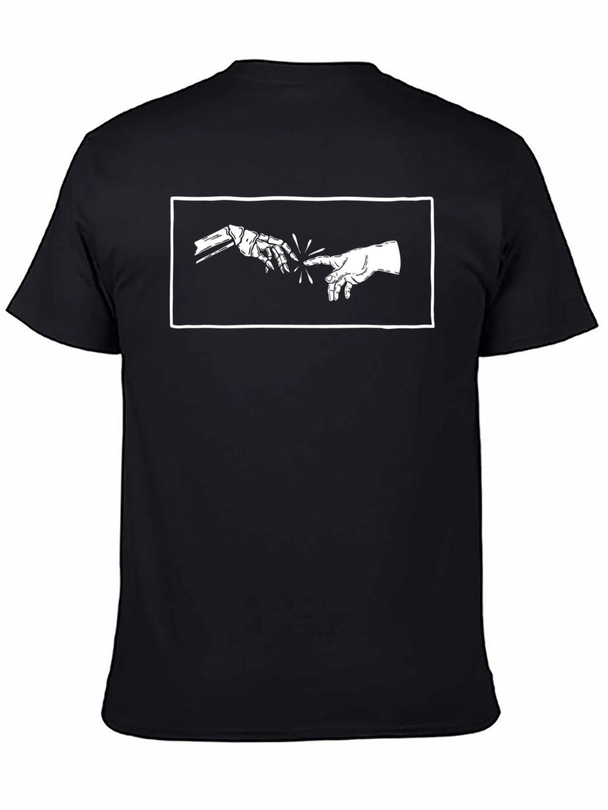 Creation of Adam Robot Hand T-Shirt product image 1