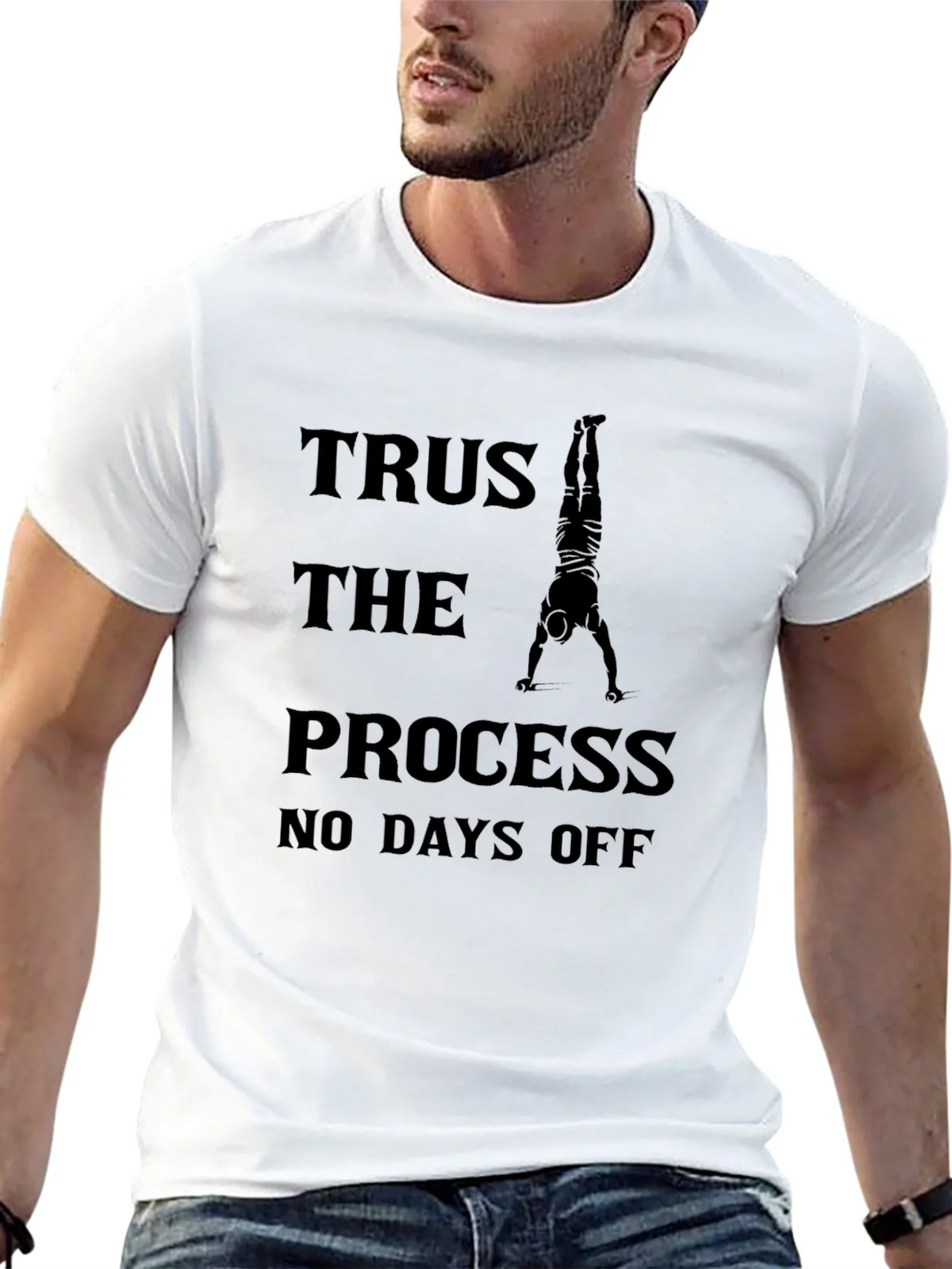 Trust the Process Graphic Tee - No Days Off product image 12