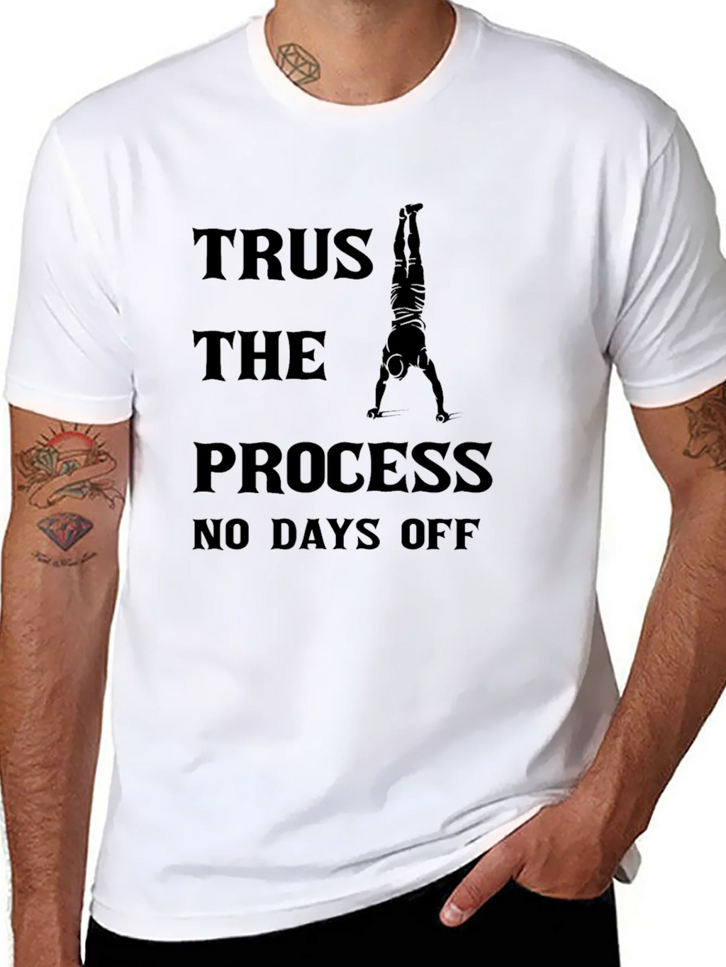 Trust the Process Graphic Tee - No Days Off product image 7