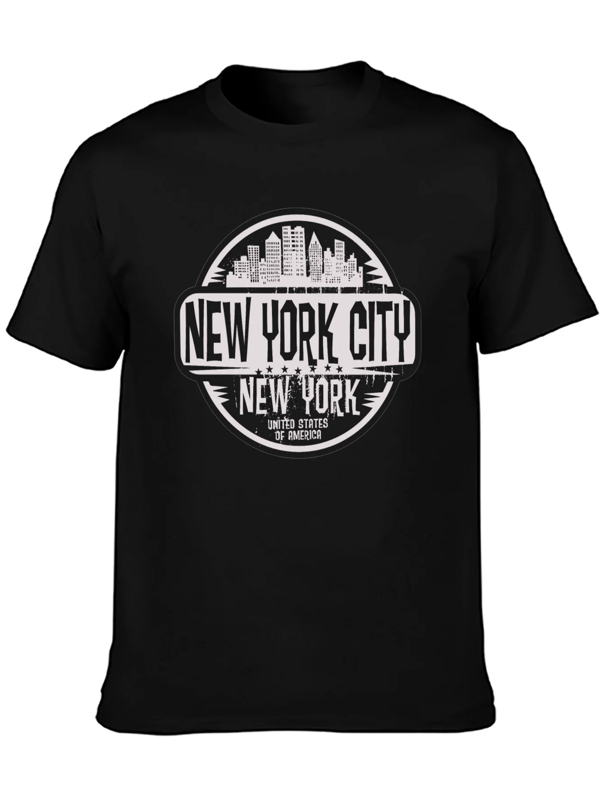 New York City T-Shirt - USA Skyline Design product image 2