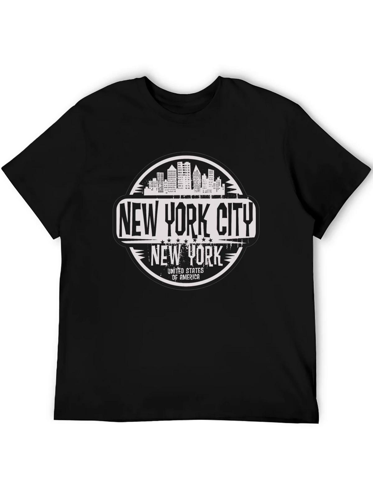 New York City T-Shirt - USA Skyline Design product image 4