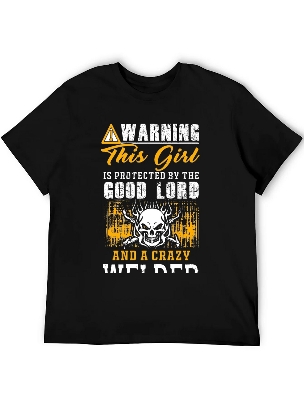 Protected Girl Welder T-Shirt product image 5