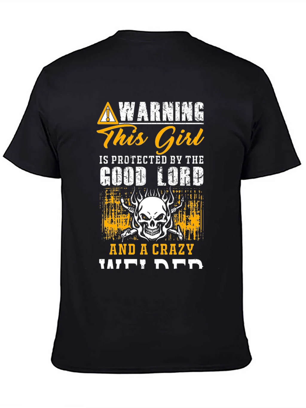 Protected Girl Welder T-Shirt product image 4