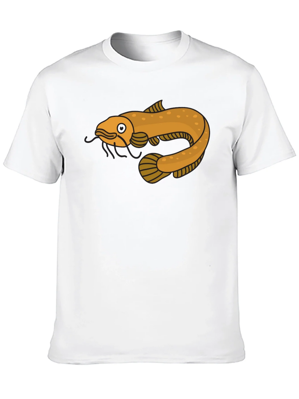 Cool Catfish Graphic T-Shirt - Black Cotton Tee product image 6