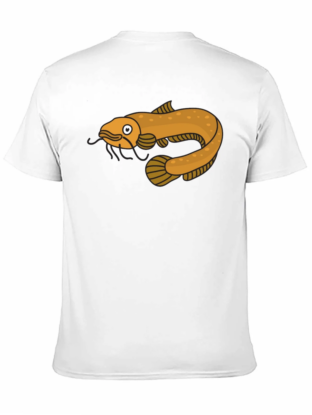 Cool Catfish Graphic T-Shirt - Black Cotton Tee product image 7