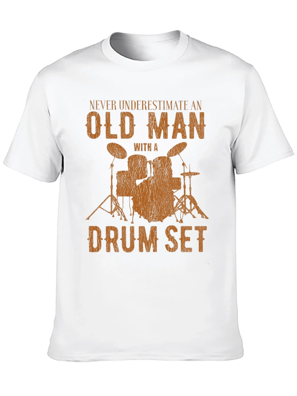 Drummer Old Man T-Shirt product image 9