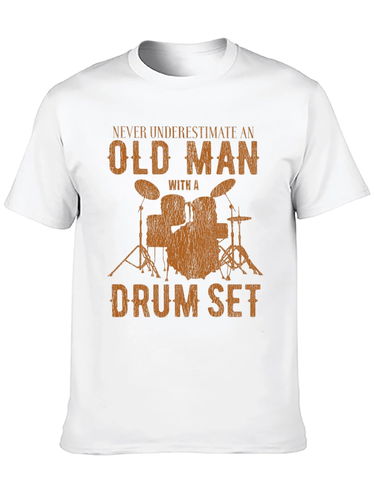 Drummer Old Man T-Shirt product image 9