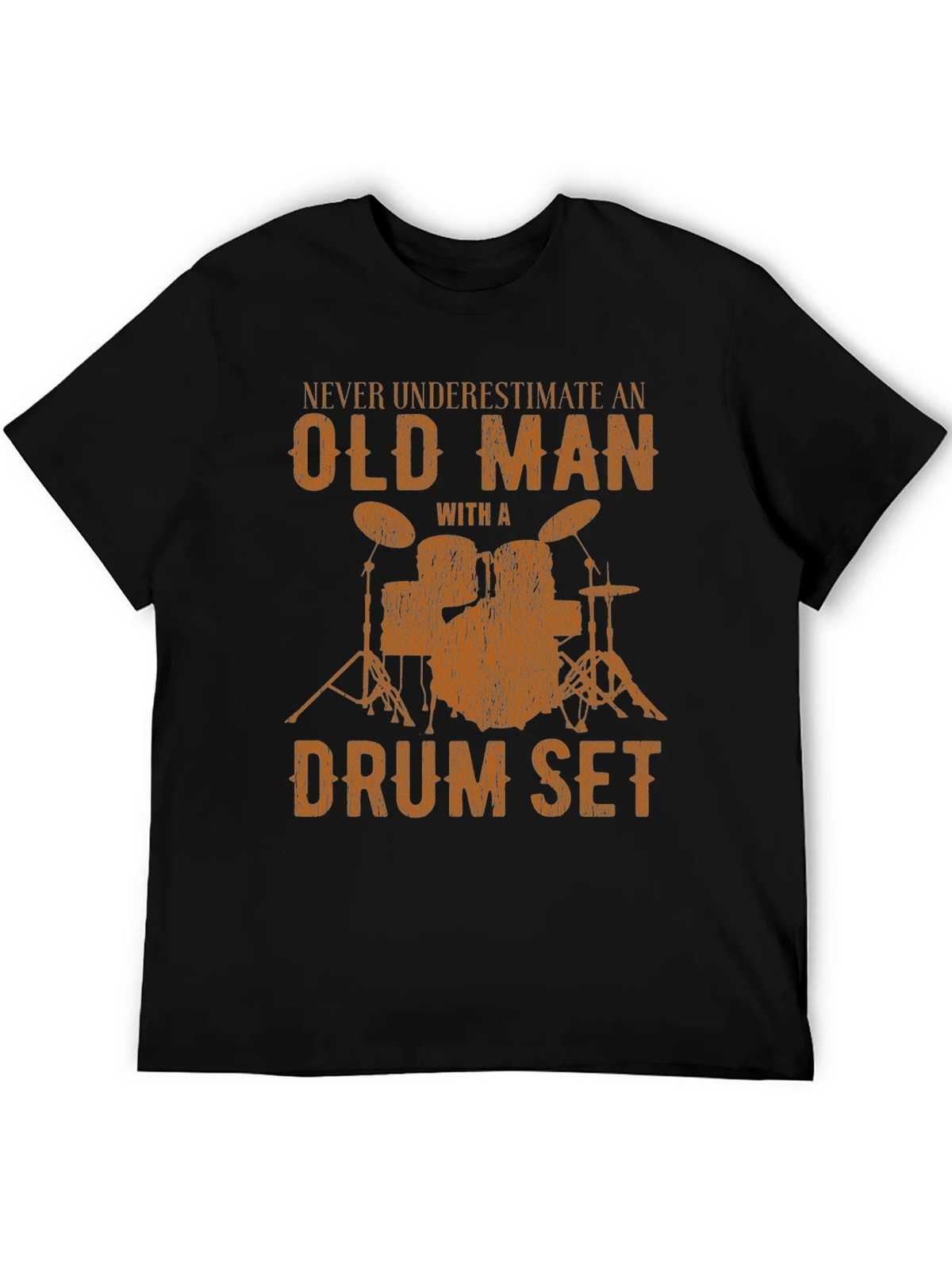 Drummer Old Man T-Shirt product image 5