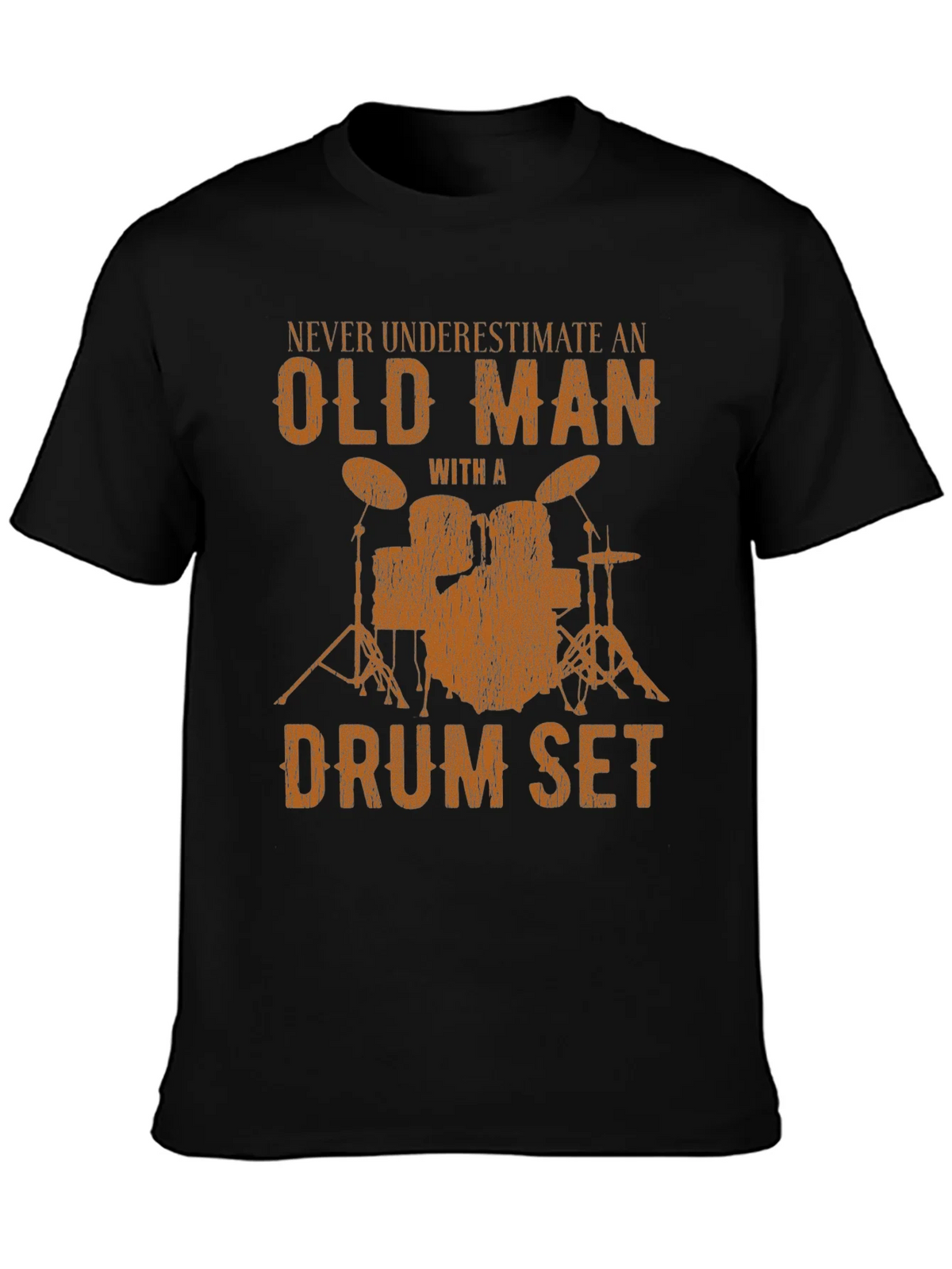 Drummer Old Man T-Shirt product image 3