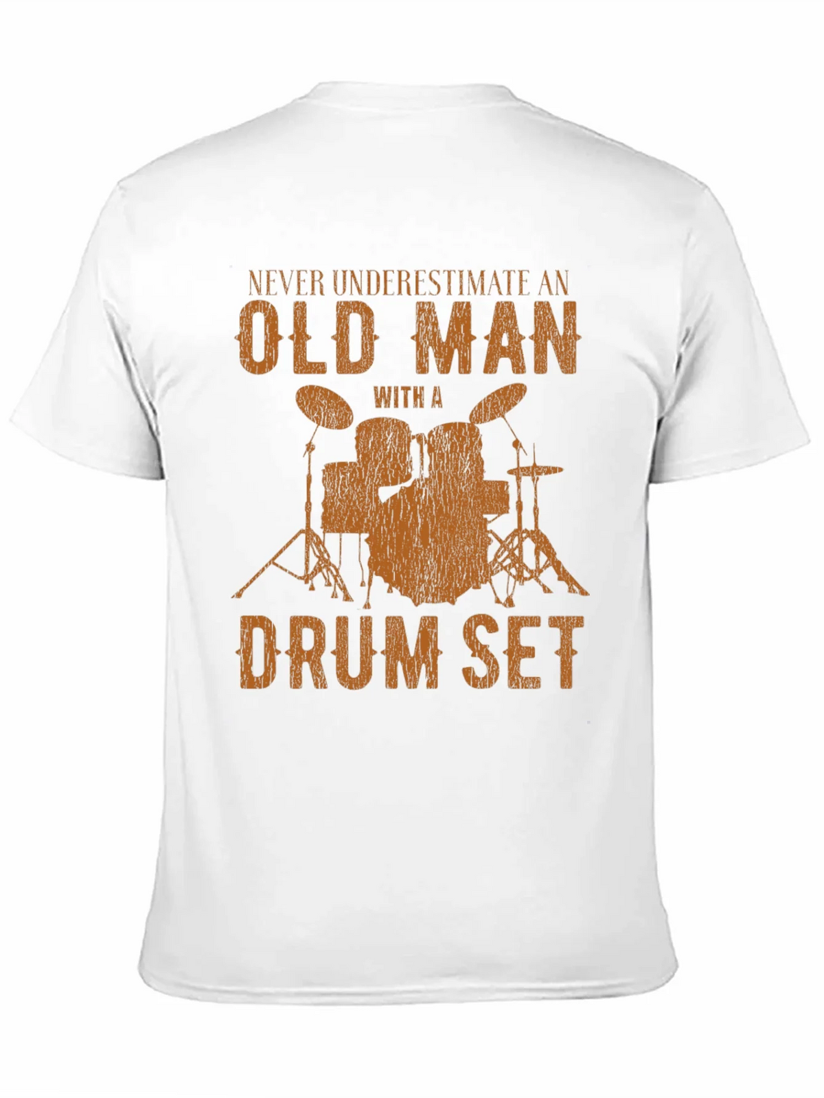 Drummer Old Man T-Shirt product image 10