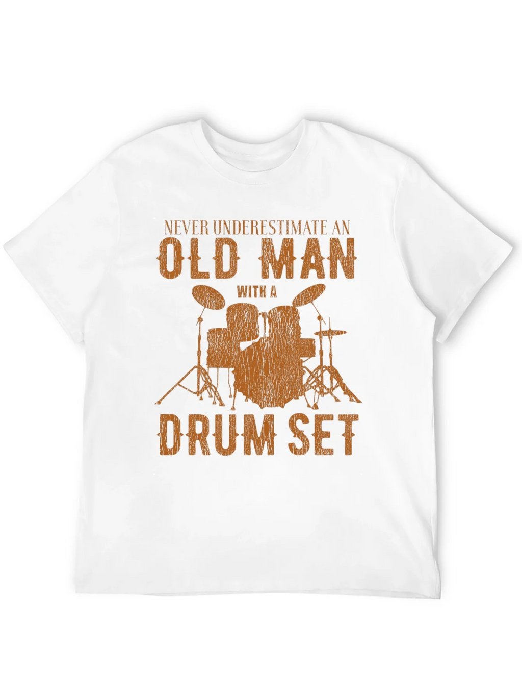 Drummer Old Man T-Shirt product image 11