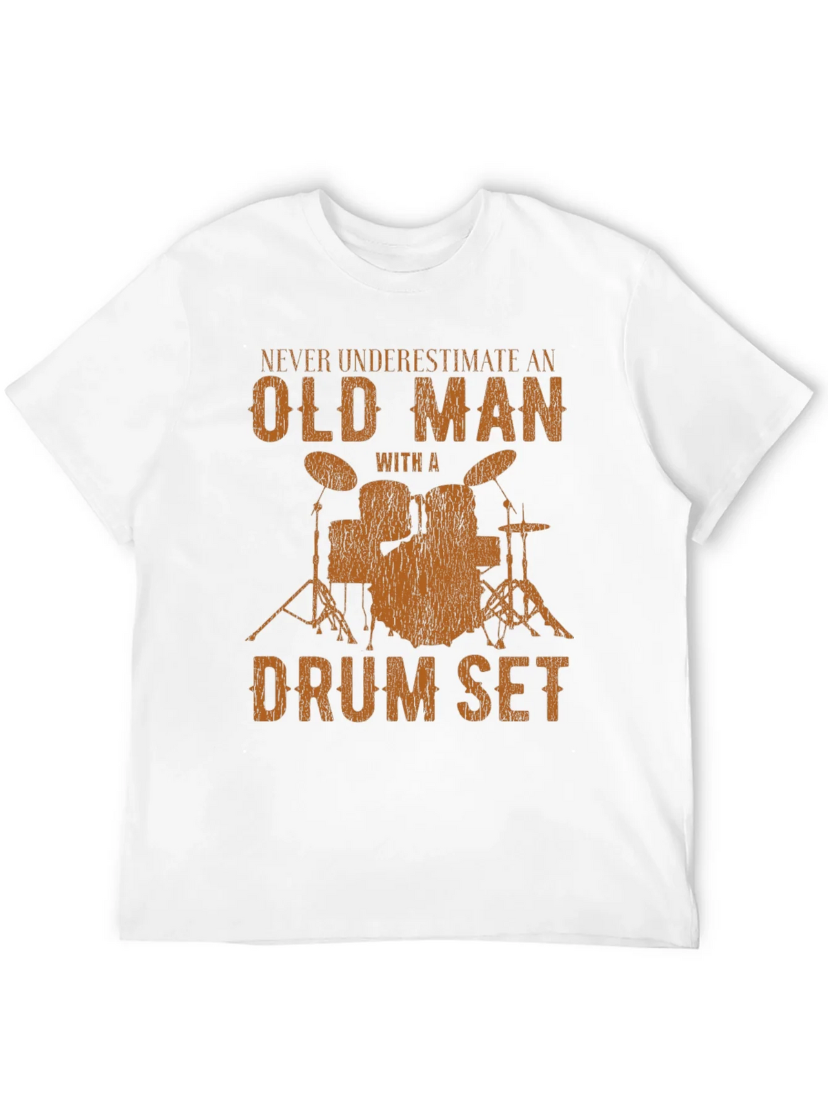 Drummer Old Man T-Shirt product image 11