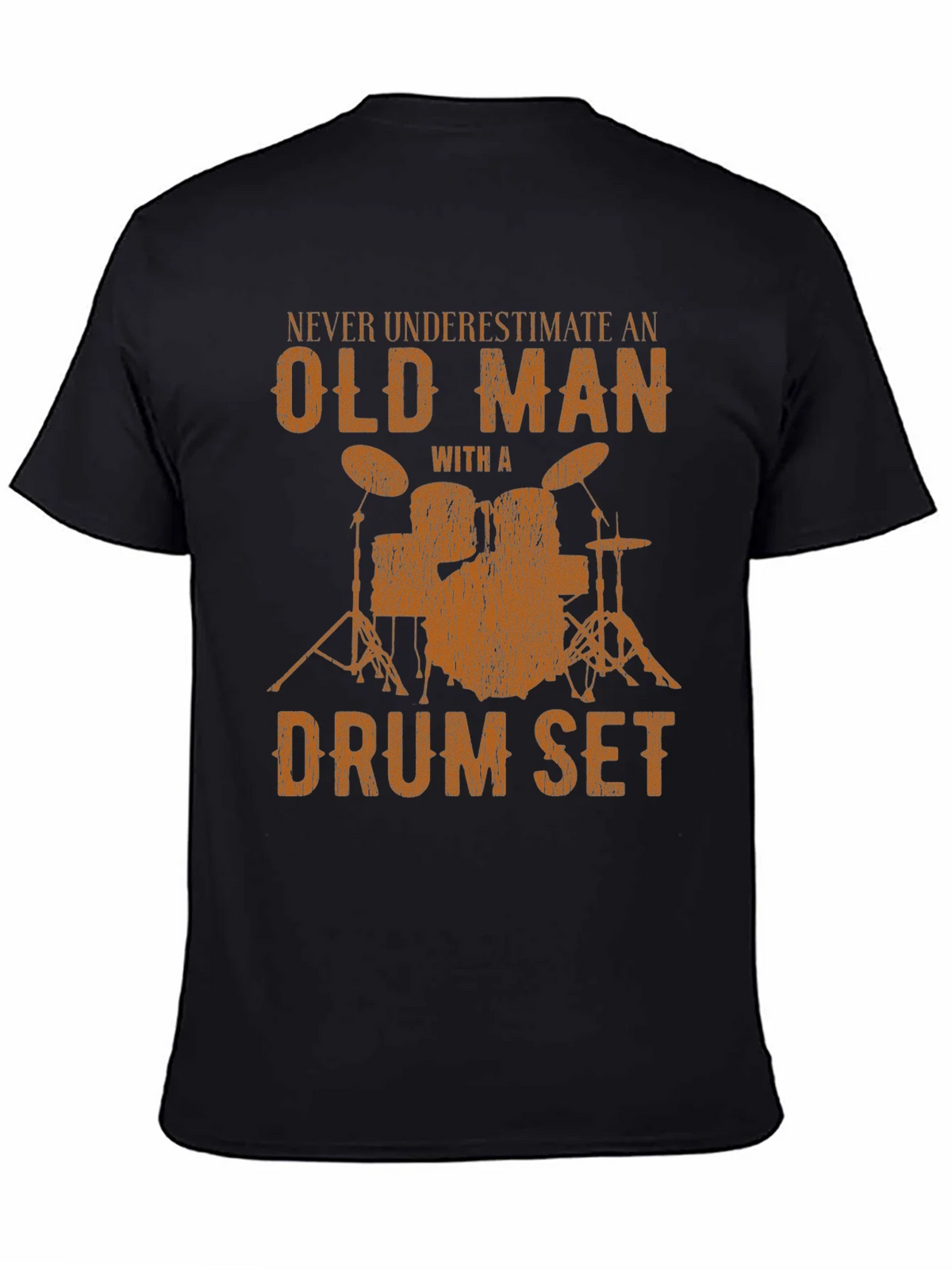 Drummer Old Man T-Shirt product image 4