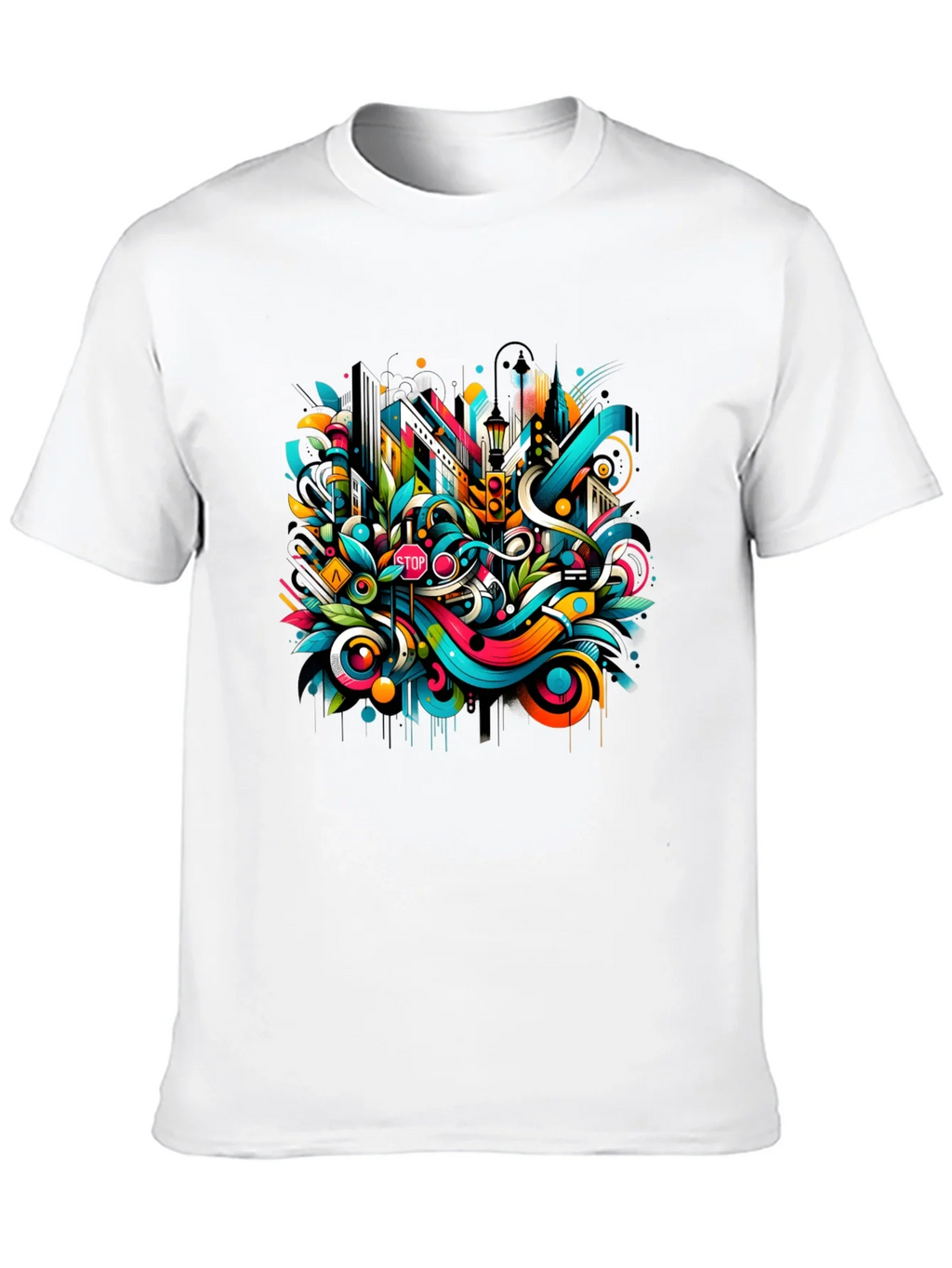 Urban Art Black T-Shirt product image 8