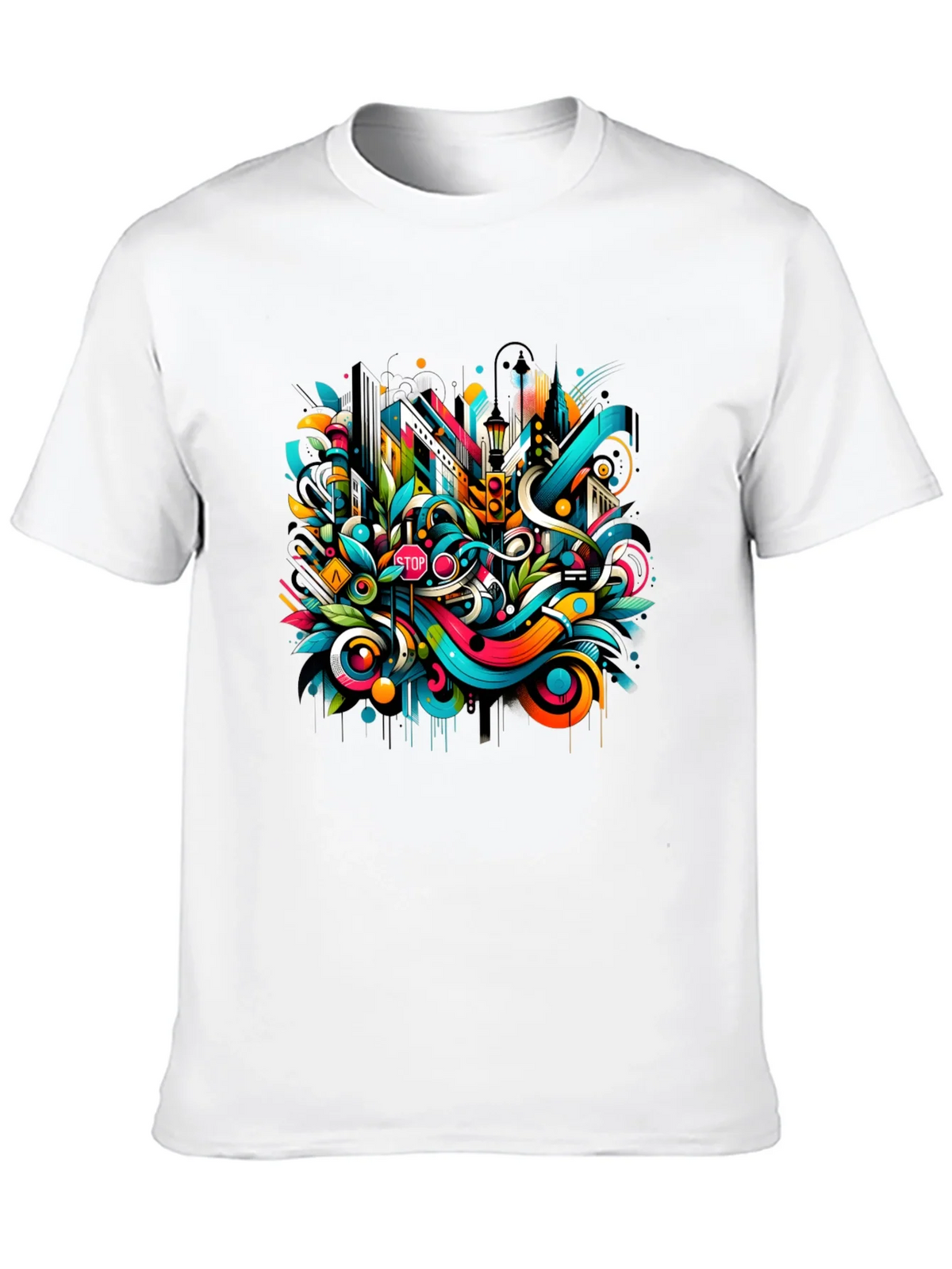 Urban Art Black T-Shirt product image 8