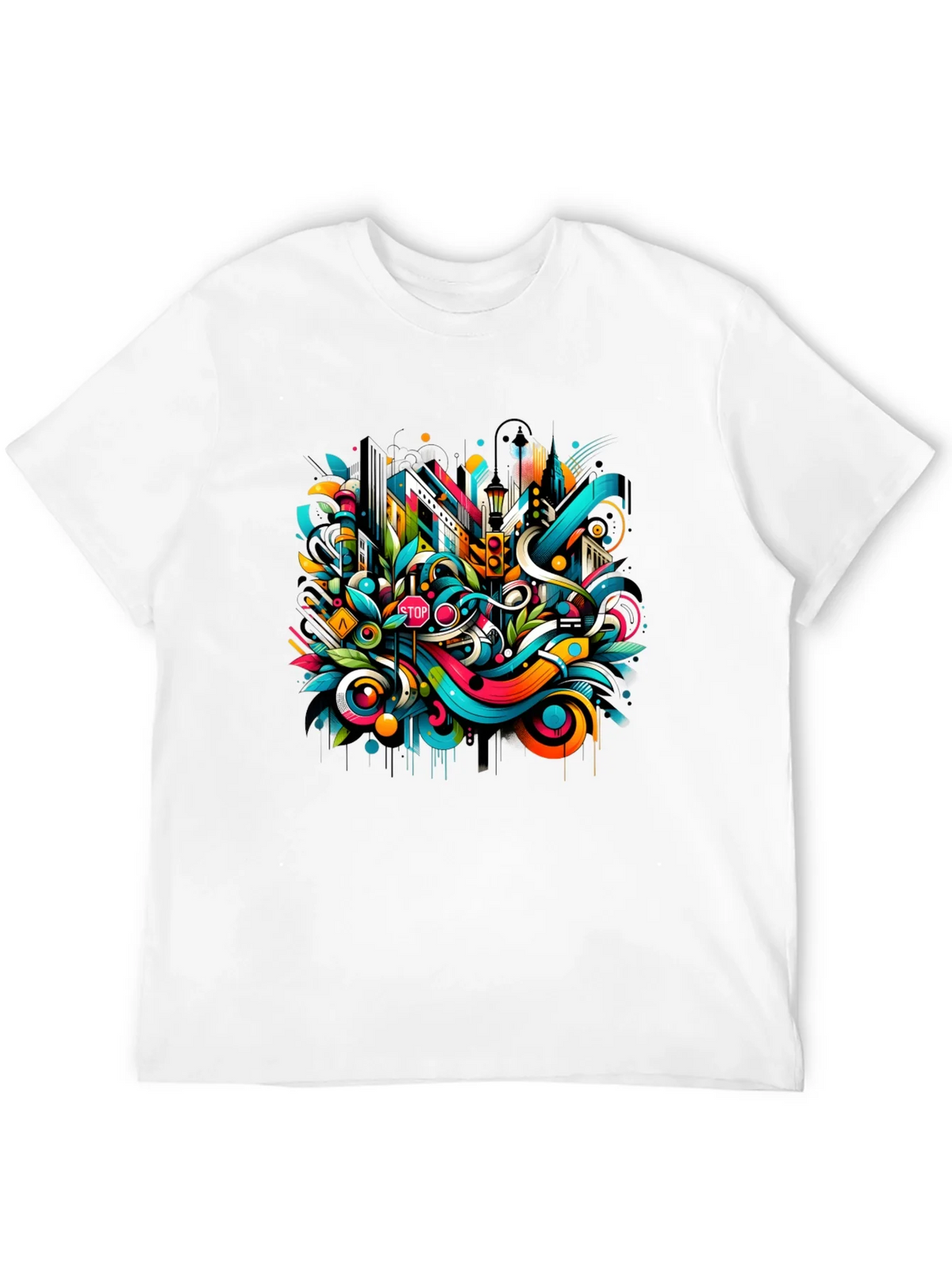 Urban Art Black T-Shirt product image 9