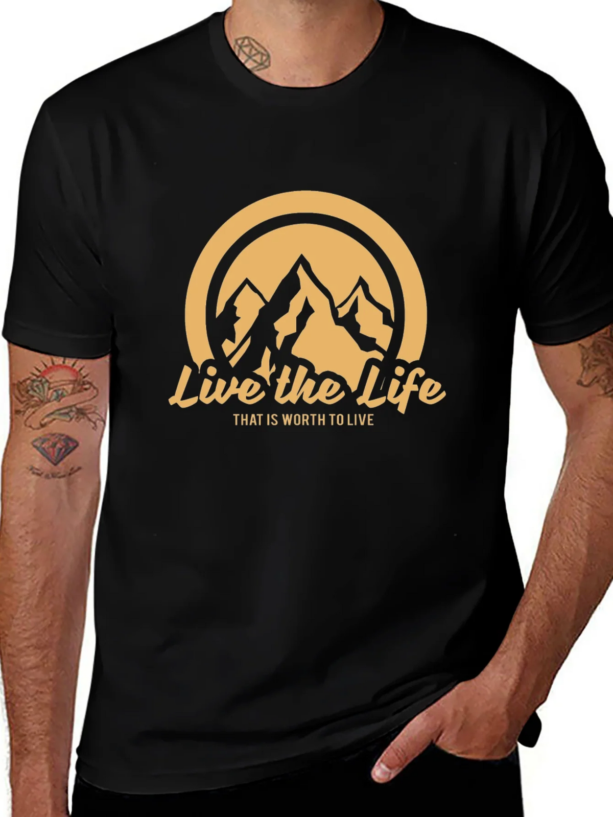 Live the Life Graphic Tee product image 1