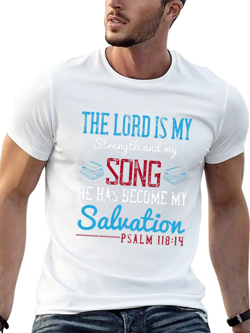 The Lord is My Strength T-Shirt product image 5