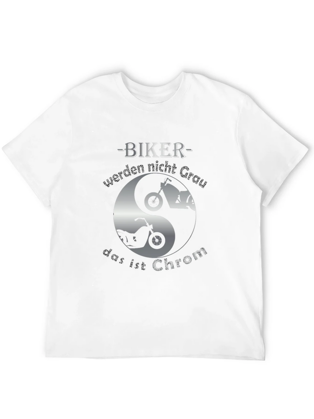 Biker Yin Yang T-Shirt - Chrom Design product image 11