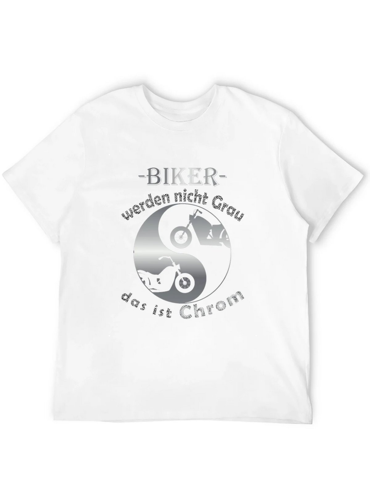 Biker Yin Yang T-Shirt - Chrom Design product image 11