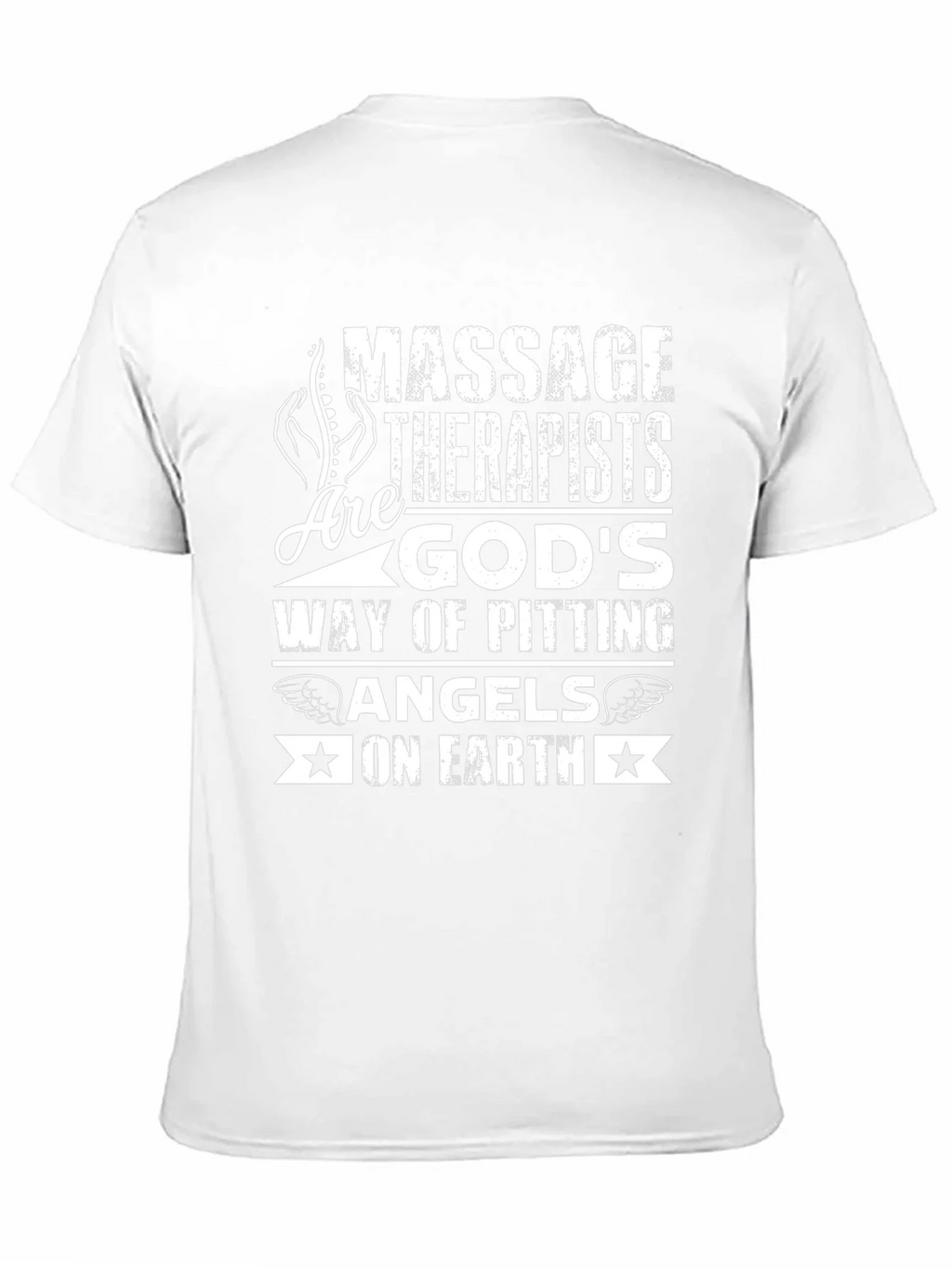 Massage Therapist Gods Angels on Earth T-Shirt product image 10