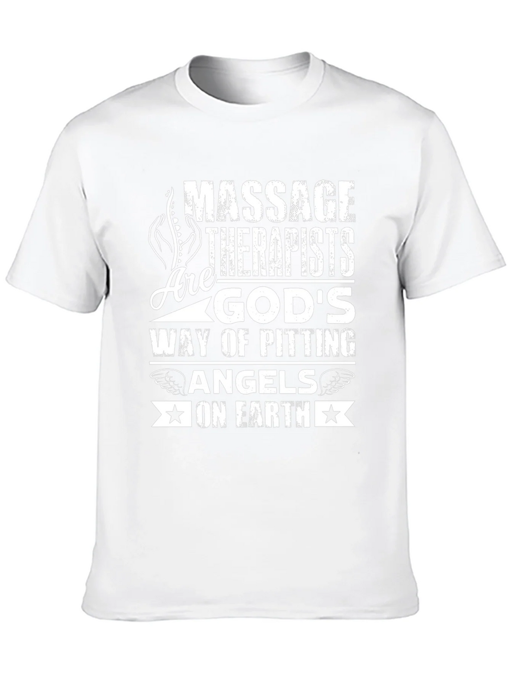 Massage Therapist Gods Angels on Earth T-Shirt product image 9