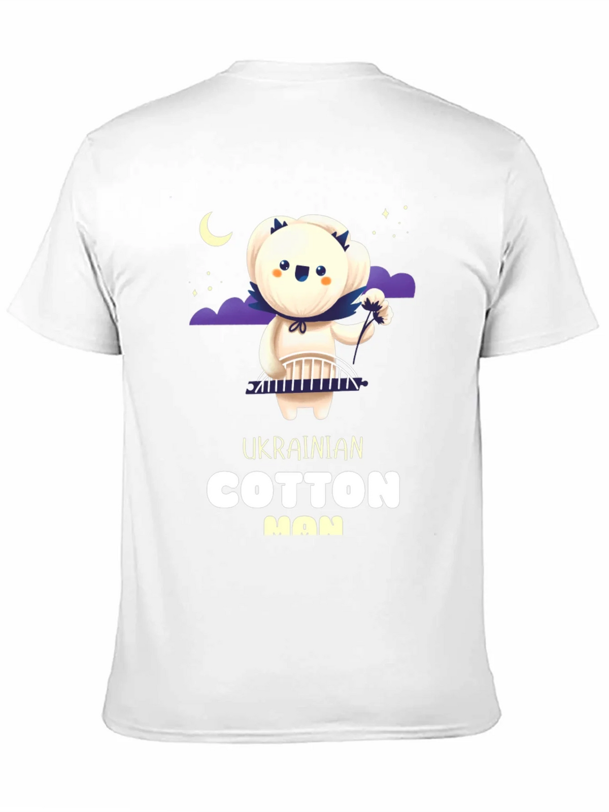 Ukrainian Cotton Man Graphic T-Shirt - Unique Design product image 5