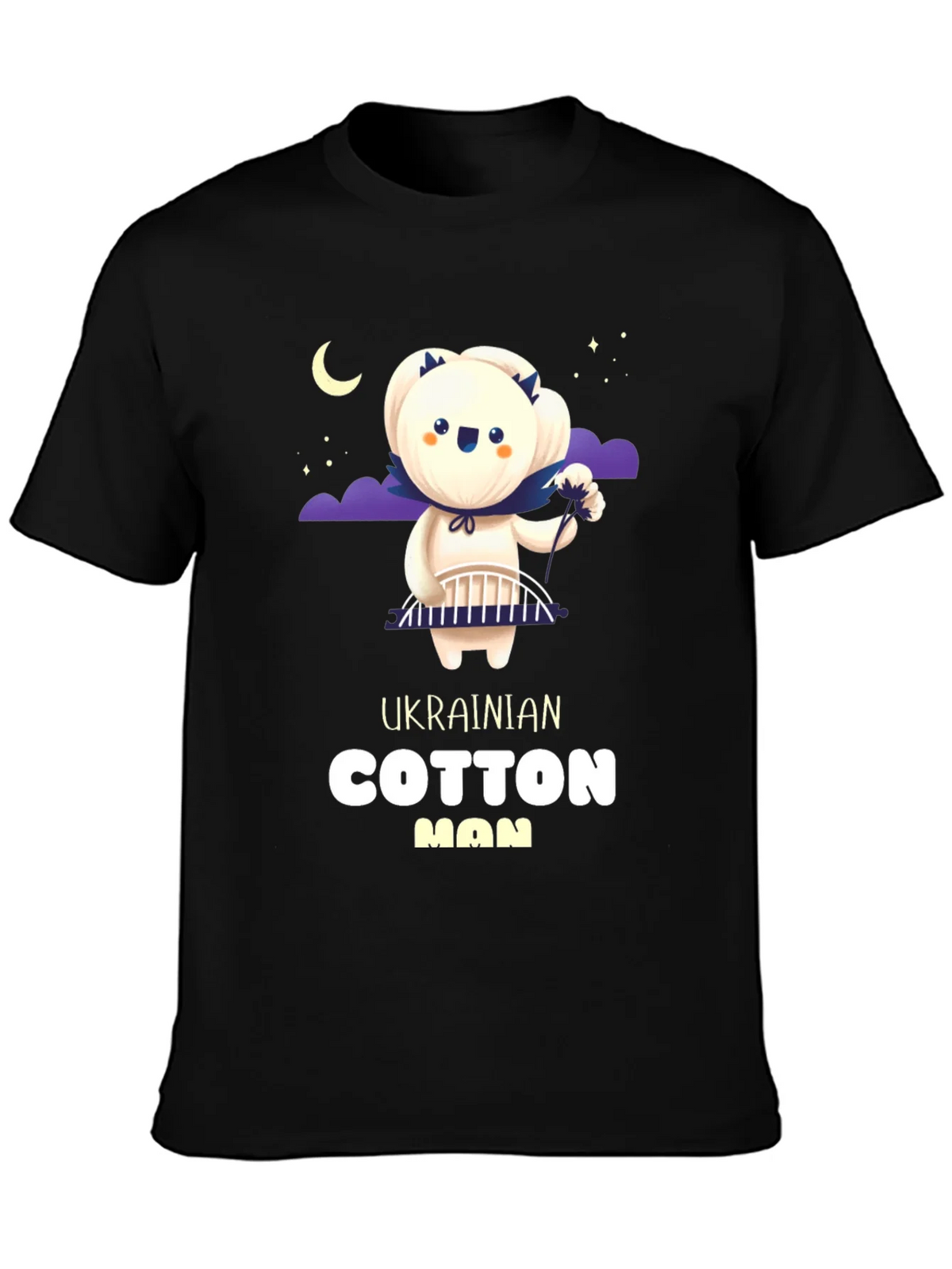 Ukrainian Cotton Man Graphic T-Shirt - Unique Design product image 2