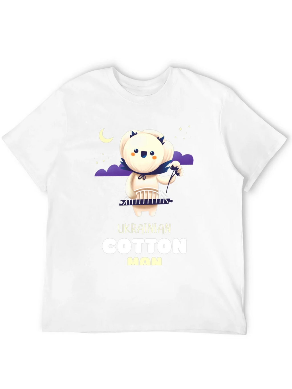 Ukrainian Cotton Man Graphic T-Shirt - Unique Design product image 6