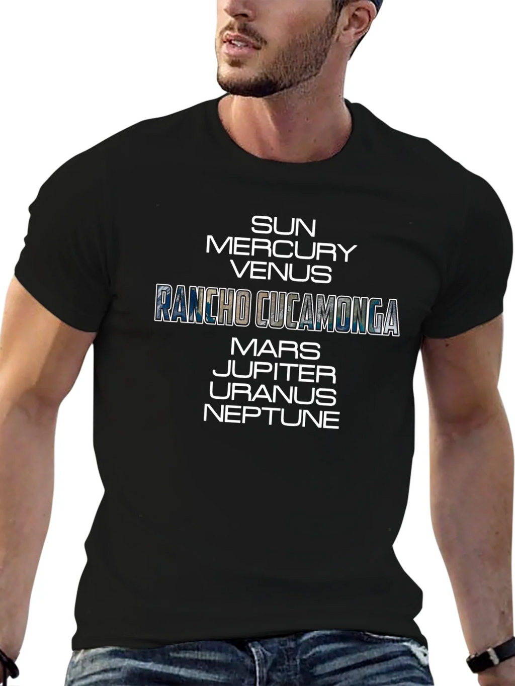 Rancho Cucamonga Planets Graphic Tee product image 6